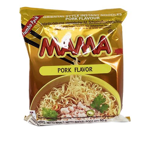 Instant Noodles Pork Flavor G Mama Thailand