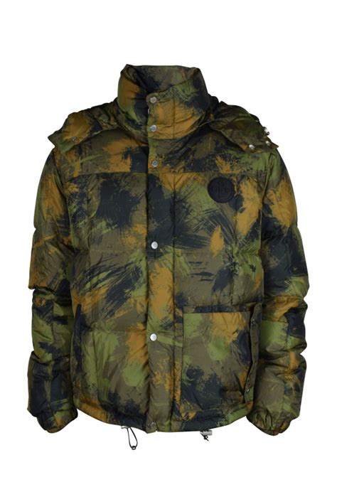 Nylon Puffer Jacket Camouflage Recognized Philipp