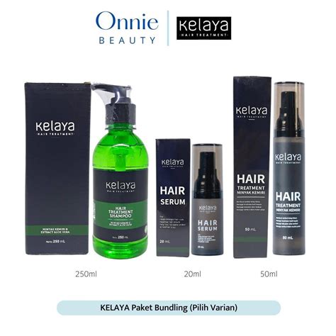 Jual Kelaya Hair Treatment Shampoo Hair Serum Minyak Kemiri Pilih