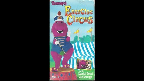 Barney The Exercise Circus Vhs