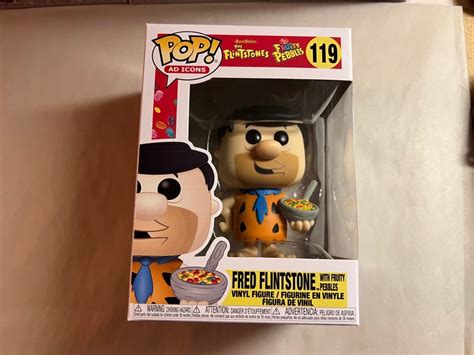 The Flintstones Fred Flintstone Fruity Pebbles Funko Pop 4618798853