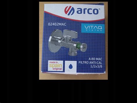 ARCO zawór kulowy z filtrem ANTI CAL 1 2x3 8 12288284112 oficjalne