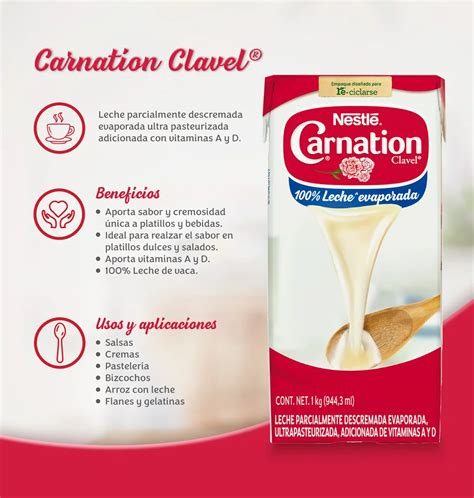 Carnation Clavel® Leche Evaporada Nestlé Professional