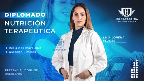 Diplomado en Nutrición Terapéutica por Lorena Flores Promo Oficial