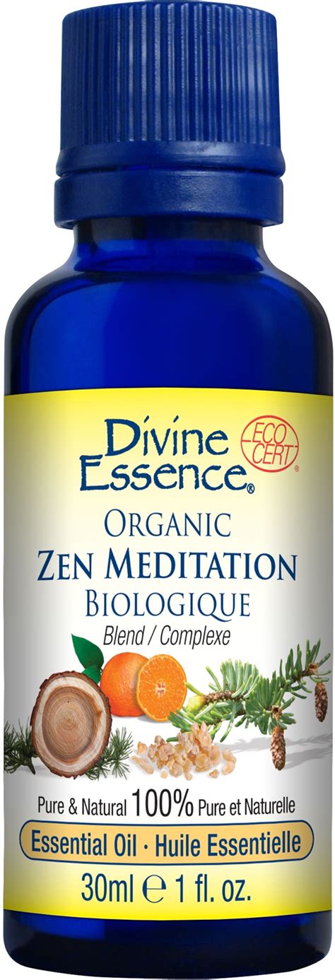 Divine Essence Zen Meditation Blend Organic 30ml