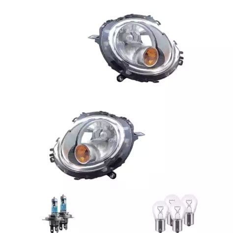 Faros Hal Genos Set H Cromo Para Mini Cabriolet Clubman Incl De