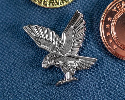 Bald Eagle Stock Lapel Pins Patriotic Lapel Pins 24HourWristbands