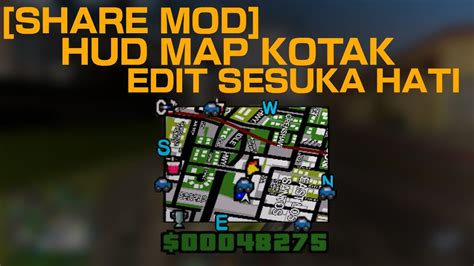 Share Mod Hud Map Kotak Edit Sesuka Hati Gta Sa Samp Youtube