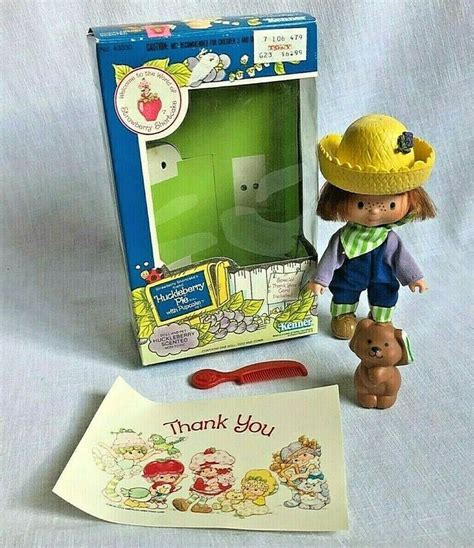 Huckleberry Pie And Pupcake Strawberry Shortcake Doll Orig Box