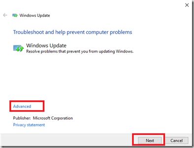 Using Windows 10 update troubleshooter | TroubleShoot Windows