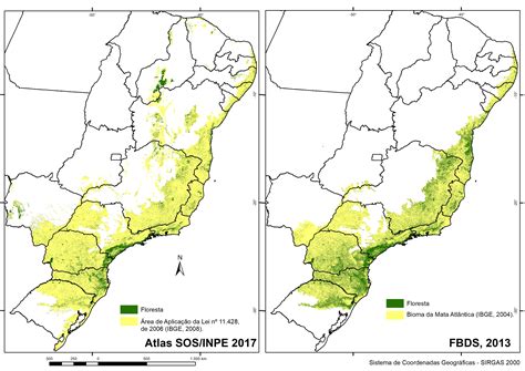 Qual A Rea De Cobertura Da Mata Atl Ntica Sos Mata Atl Ntica