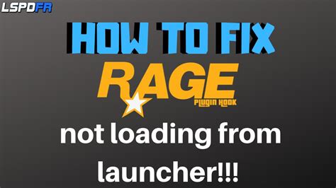 Projecthudson On Twitter Having Problems With Rage Plugin Hook Not Loading From New Launcher