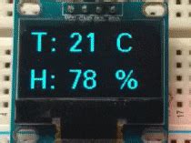 Arduino提高篇六温湿度OLED显示 u8g2 温湿度 CSDN博客