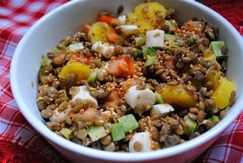 Salada De Lentilha Virei Vegetariano Receitas Veganas