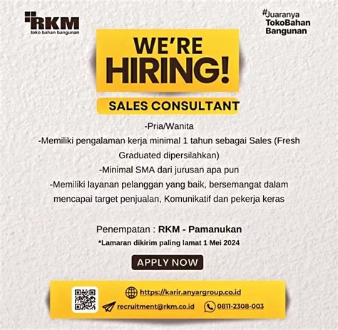 Lowongan Kerja Subang RKM Pamanukan November 2024 Terbaru LOKER SUBANG ID