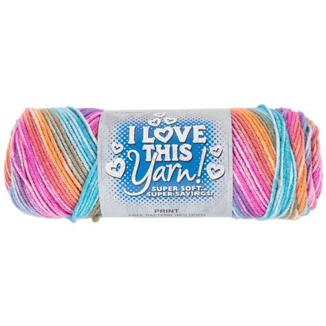instant classic print  love  yarn hobby lobby