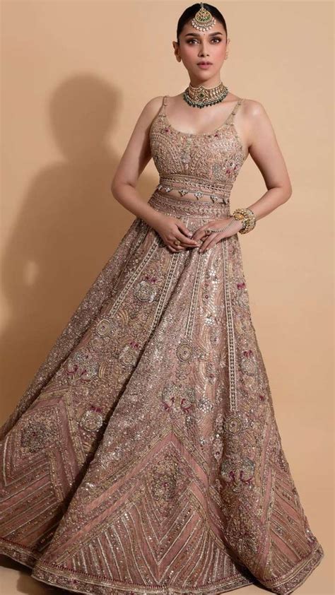 6 Ethereal Lehengas By Aditi Rao Hydari For Reception Party