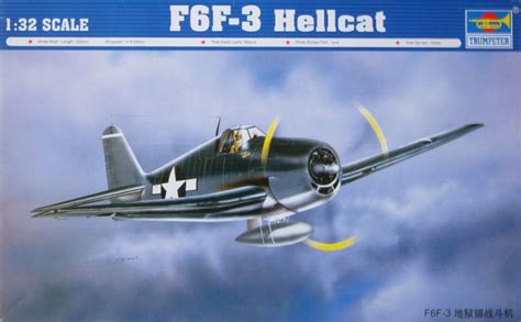 Trumpeter Grumman F6F 3 Hellcat Large Scale Planes