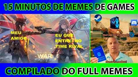 15 MINUTOS DE MEMES DE GAMES EM IMAGENS COMPILADO DO Full Memes 6