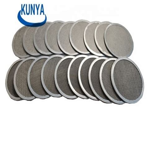 Buy Aluminum Edge Rim Stainless Steel Wire Cloth Filter Disc Mesh