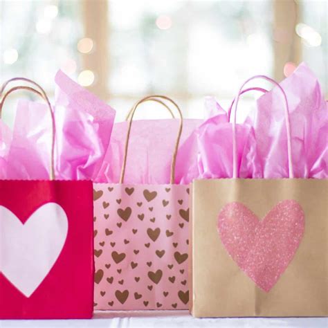 Valentines Gift Bag Ideas Organized Island