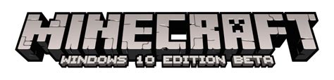 Announcing Minecraft Windows 10 Edition Beta