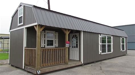 12X40 DERKSEN SIDE LOFTED BARN CABIN AT BIG W S PORTABLE BUILDINGS IN