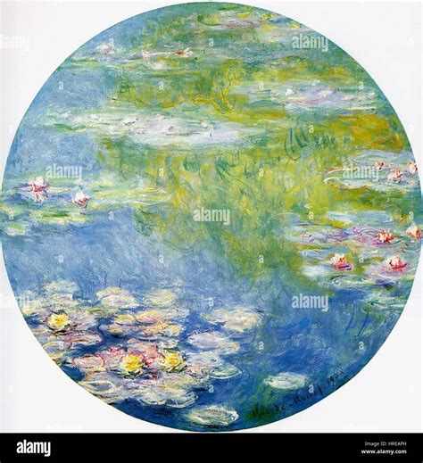 Claude Monet Water Lilies Hi Res Stock Photography And Images Alamy