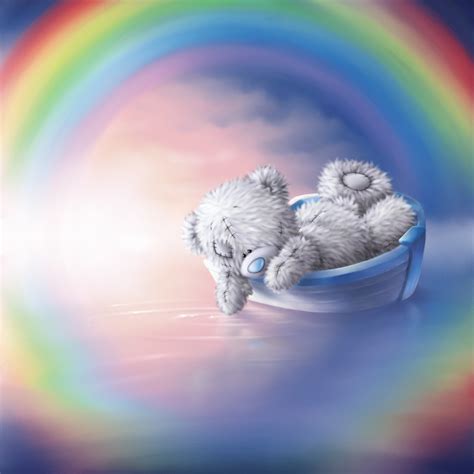 Shane Made Art Tatty Teddy Rainbow Lake