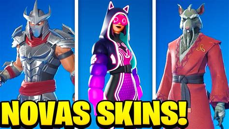 Todas As Novas Skins Da AtualizaÇÃo Do Fortnite Vazamentos E Mais V28 20 Youtube