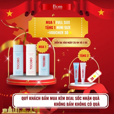 BẤM MUA KÈM DEAL SỐC NHẬN QUÀ Kem Chống Nắng Dưỡng Ẩm Tocobo Bio