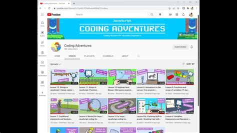 We Moved To A New Channel Introducing Coding Adventures Channel Youtube