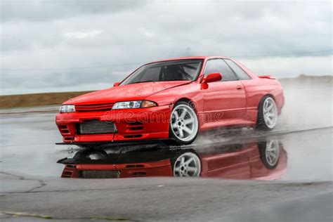 Nissan Skyline GTR stock image. Image of motor, tires - 20601857