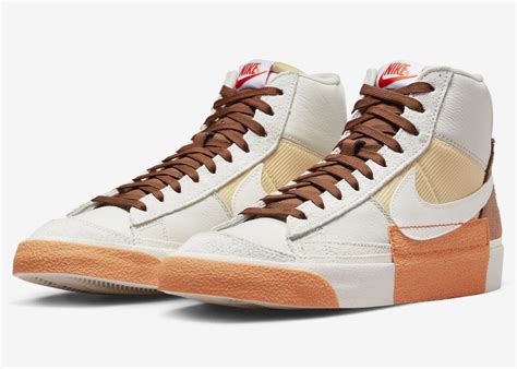 Nike Blazer Mid 77 Remastered Light Bone Pecan Dq7673 001 Release Date