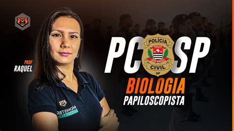 Concurso PC SP PAPILOSCOPISTA Biologia Citologia Monster