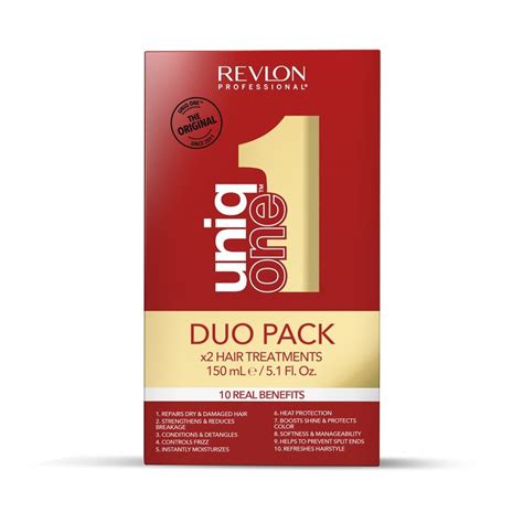 Revlon Uniq One Hair Treatment Duo Pack X Ml