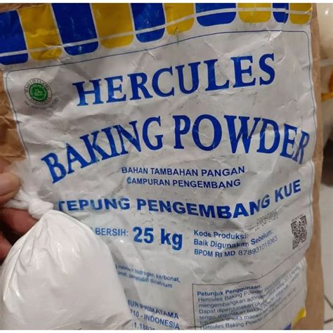 Jual BEKING POWDER HERCULES DOBLE ECTING REPACK 100gr Shopee Indonesia