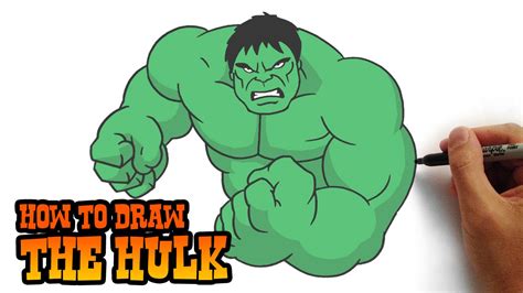 How To Draw Cartoon Hulk Images And Photos Finder