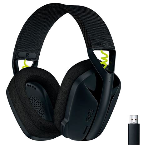 Headset Gamer Sem Fio Logitech G435 Ps5 Kabum