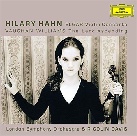 Elgar Violin Concerto Vaughan Williams Elgar Hahn Hilary Amazon