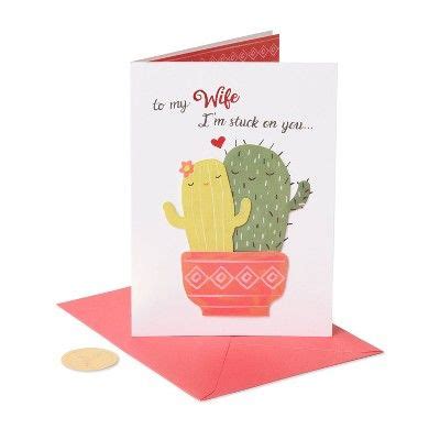 Valentine S Day Card For Wife Cacti Funny Papyrus Valentine S Day