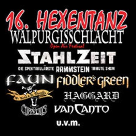 Tagesticket Freitag Hexentanz Open Air Festival 2024 GROSSROSSELN