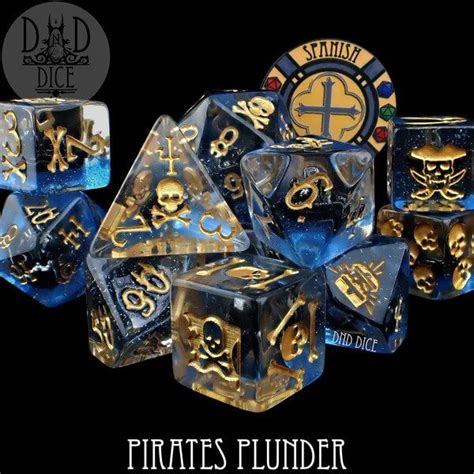 Pirate S Plunder Dice Set Stuks De Spellenhoorn