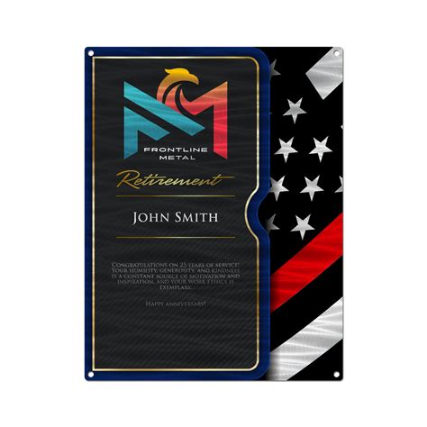 firefighter retirement plaque-Firefighter Carbon Fiber Portfolio ...