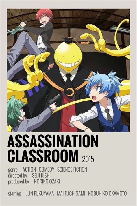 Assassination Classroom Poster By Emily In 2021 Anime Canvas Anime