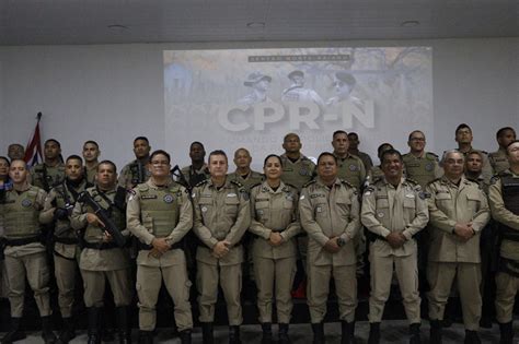 CPR N recepciona os policiais militares que atuarão na Operação Paz