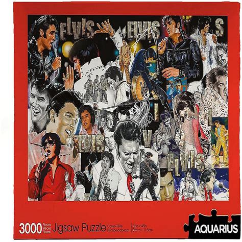 Elvis Presley Collage 3000 Piece Jigsaw Puzzle Oriental Trading