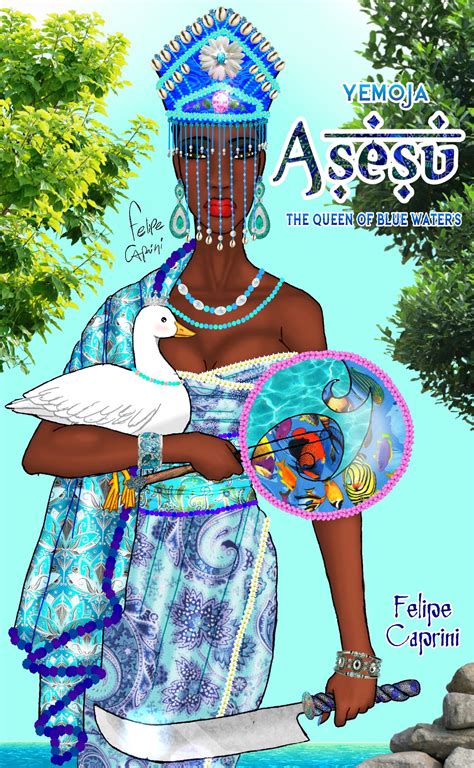 Yemoja Asesu African Mythology African Goddess Orisha Yoruba