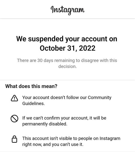 Instagram Account Suspended What To Do Quick Steps To Check Build