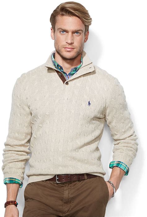 Polo Ralph Lauren Cable Knit Tussah Silk Sweater 145 Macy S Lookastic